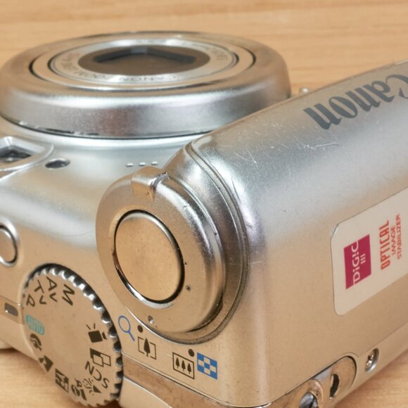 Canon PowerShot A570 IS 7.1MP Digital Camera with 4x Optical Zoom / Tested - Picture 12 of 12